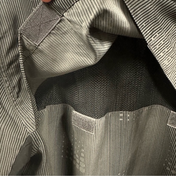 Y2K Bugle Boy Geometric Button Up Zip Pocket Vented Long Sleeve Shirt Mens M - Picture 7 of 9